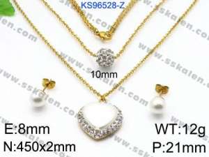 SS Jewelry Set(Most Women) - KS96528-Z