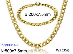 SS Jewelry Set(Most Men) - KS99911-Z