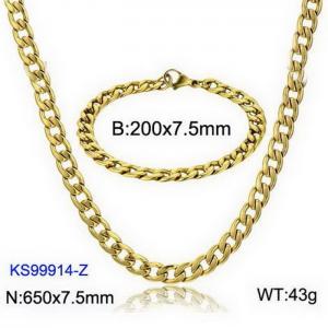 SS Jewelry Set(Most Men) - KS99914-Z