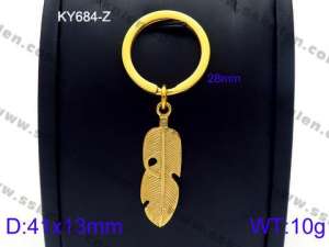 Stainless Steel Keychain - KY684-Z