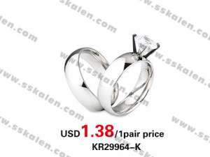 Cool Fashion Lover Rings Hot Sell Worldwide  - KR29964-K
