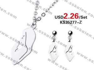 2015 Mother's Day gift! Stainless Steel Jewelry Sets - KS35277-Z