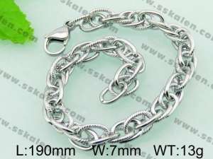 Stainless Steel Bracelet  - KB57044-Z