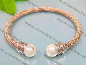Stainless Steel Gold-plating Bangle - KB26728-T
