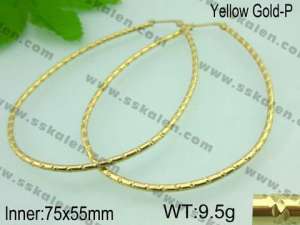 SS Gold-Plating Earring  - KE41930-YX