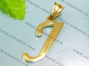 Stainless Steel Gold-plating Pendant - KP19834-D