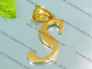 Stainless Steel Gold-plating Pendant - KP22868-D