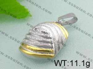 Stainless Steel Gold-plating Pendant  - KP28582-K
