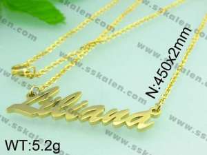 Stainless Steel Gold-plating Pendant  - KP37926-H