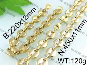 SS Jewelry Set  - KS19859-H