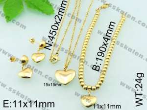 SS Jewelry Set - KS43230-Z
