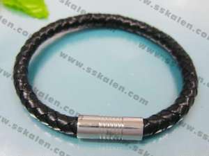 SS Leather Bracelets - KB14542