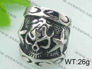 Stainless Steel Special Ring - KR18712-D