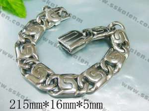 Stainless Steel Bracelet  - KB13825-D