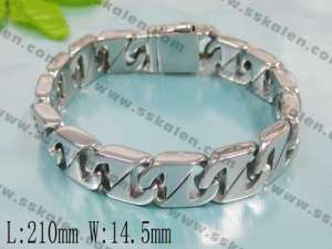 Stainless Steel Bracelet - KB17259-D