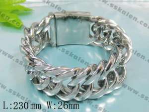Stainless Steel Bracelet - KB17269-D