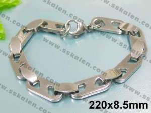 Stainless Steel Bracelet  - KB25267-H