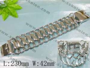 Stainless Steel Bracelet - KB26391-D
