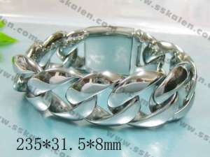 Stainless Steel Bracelet  - KB26450-D