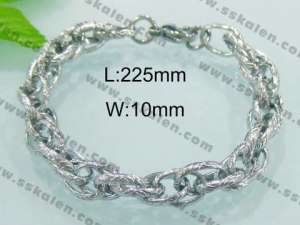 Stainless Steel Bracelet  - KB27217-T