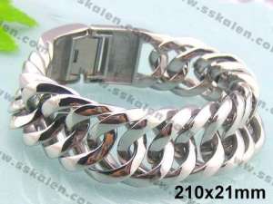 Stainless Steel Bracelet  - KB27966-D