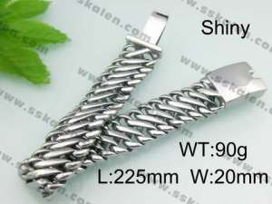 Stainless Steel Bracelet  - KB38684-D
