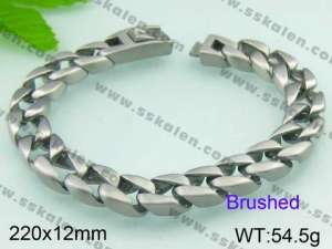 Stainless Steel Bracelet  - KB44063-D