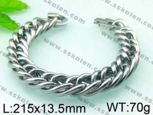Stainless Steel Bracelet  - KB45696-TSC