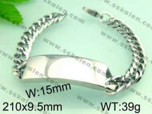 Stainless Steel Bracelet  - KB48424-Z