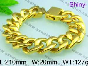 Stainless Steel Bracelet  - KB49295-D