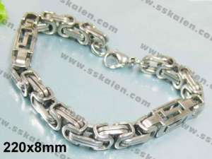Stainless Steel Bracelet  - KB25429-H