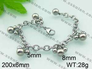 Stainless Steel Bracelet   - KB44559-Z