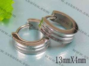 Stainless Steel Earring  - KE23653-T