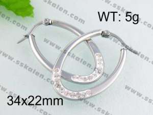 Stainless Steel Earring - KE40728-YX