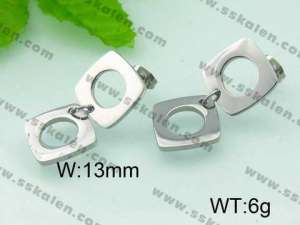 Stainless Steel Earring  - KE43136-Z