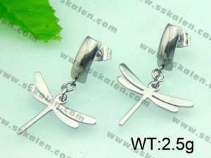 Stainless Steel Earring  - KE46573-Z