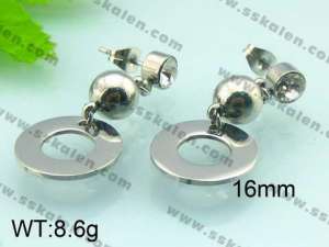 Stainless Steel Earring  - KE49694-Z