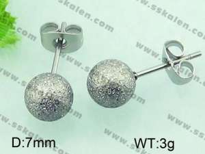 Stainless Steel Earring  - KE56138-Z