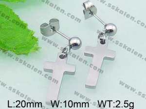  Stainless Steel Earring  - KE56355-Z