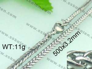 Stainless Steel Necklace - KN13373-Z