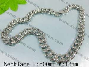 Stainless Steel Necklace  - KN3832