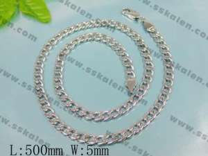 Stainless Steel Necklace  - KN4562