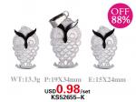 Loss Promotion Stainless Steel Jewelry Sets Weekly Special - KS52655-K